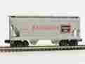 6-17022 Hopper Lionel Burlington Standard O Two Bay Acf Scale Model Trains 023922170224