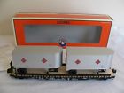 6-17585 Lionel Trains Scale Chesapeake Ohio Flat Car Trailers Vg