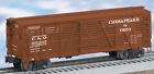 6-17711 Lionel Chesapeake Ohio Ton Stock Car New In Box