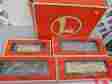 6-21751 023922217516 Lionel 4-pack Penn Reefer Covered Hopper Porthole Caboose Flatcar Mib