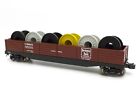 6-225560 By Lionel Burlington Wood Sided Gondola With Spool 023922225603