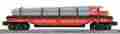 6-22645 K-line O Ringling Brothers Operating Log Dump Car 023922226457