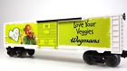 6-25975 Lionel Rare Wegmans Love Your Veggies Boxcar Nib Uncatalogued