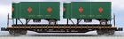 6-27545 Lionel Railway Express Agency Flatcar Trailers