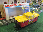 6-6449 Lionel Modern Wendys Illuminated Caboose New In Original Box