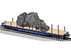 6-82702 Lionel O Ontario Northland Ps-4 Flatcar W Stakes Tarped Load 2005 023922827029