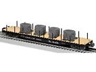 6-82704 Lionel Denver Rio Grande Western Flatcar Tarped 023922827043