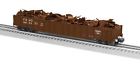 6-82863 Lionel Chicago Burlington Quincey Gondolas With Load 023922828637