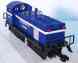 6-8770 Lionel Switcher Emd Diesel Nw-2 1977 The King Blue Train Engine Cargo