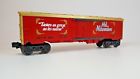 6-9856 Lionel Old Milwaukee Tastes As Great Its Name Beer Reefer