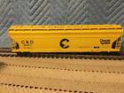 603711 Unbranded Chessie System Bay Covered Hopper Car Gauge Model Trains