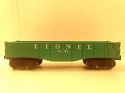 Tr612 6142 Lionel Vintage Gondola Train Car In Green Gauge Scale From