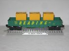 O-027 6515 Reading Gondola Yellow Crates For Wks Lionel