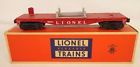 6801-50 Lionel Postwar Clean Flat Car For Yellow In Box