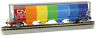 73805 Bachmann Ho Cn Demonstrator Cylindrical Grain Hopper With 022899738055