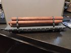 92597 American Flyer Scale Metal Wry Flat Car Logs