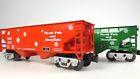 96250 Aristocraft Rmt Christmas Bay Coal Hopper Set Loads Figures In