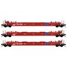 99300182 Line Mtl Scale Micro Trains Bn Burlington Northern Husky Stack