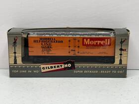 33524 A.c. Gilbert Vintage Ho Refrigerator Line Car Morell With Box 1 87 Scale
