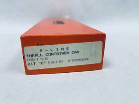 26105 A-line Kit #26105 Ho 45ft Thrall Container Car 5 Unit Set
