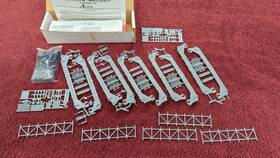 27103 A-line Proto Power West Ho Scale Gunderson Container 5 Car Set Kit C #