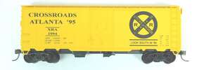 Accu-rail 27 Of 537 Crossroads Atlanta 1995 Nmra Ho Scale Boxcar With Box