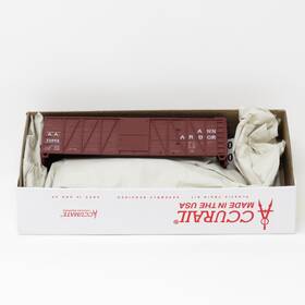 112-4330 Accurail Ho 4330 Ann Arbor Aa 40ft Wood Boxcar Kit Freight Car Model Train