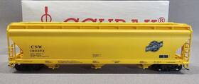 2006.2 Accurail Ho Scale Chicago And North Western Acf Center Flow Covered Hopper Car Kit
