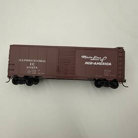23474 Accurail Ho Scale Illinois Central 40ft Boxcar #23474 - Ex