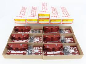 2614.1 Accurail Ho Scale Kit #2614.1 Sp Southern Pacific 2-bay Open Hoppers 6-pack