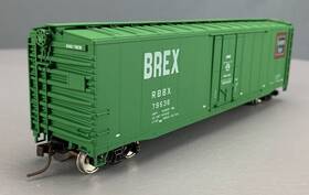 Ho3917 Accurail 295120 Ho Accuready 95120 Plug Door 50 Aar Boxcar Burlington Route # 79536