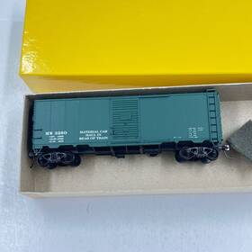 3280 Accurail 3283 Ho Green Mw 40ft Aar O.b. Steel Box Car #