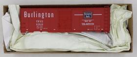 3510.9.9 Accurail 3510.9 Ho Scale Chicago Burlington And Quincy 40ft Aar Steel Boxcar