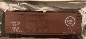 3623 Accurail Ho Scale Aar 40 Steel Double Door Box Car Atlantic Coast Line