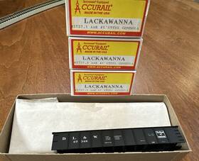 3737.1 Accurail 3737.1/.2/.3 Ho Kit #3737.1/2/3 3-pack Aar 41 Steel Gondola Lackawanna Dl&w Ny