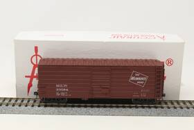 33594 Accurail 3994 Ho 40ft Rib Side Steel Box Car Milwaukee Road Milw Red Rtr