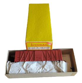 4282 Accurail Ho Maintenance Of Work Mw 428 40ft Ob Steel Ends Box Car Kit Nos