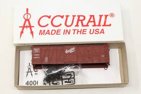 15874 Accurail 4312 Ho 40ft Ob Box Car Burlington Route Cb&q Red Kit