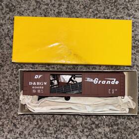 5205 Accurail Ho Kit #5205 50 Dbl Door Box Car D&rgw Unbuilt