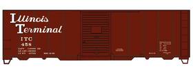 Accurail 680859035653 3565 Ho Illinois Terminal 40ft Aar Single Door Steel Boxcar 458 Kit