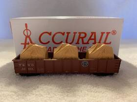 43104 Accurail 680859037497 #3749 Ho Scale Southern Pacific 41ft Steel Gondola #43104 With Load
