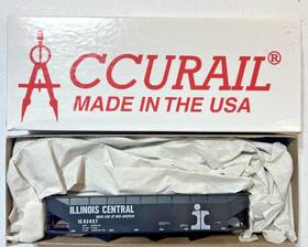 7556 Accurail Ho-accurail- #7556- Offset Triple Hopper-illinois Central