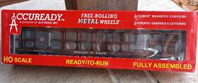 908759 Accurail 80130 Accuready Ho 89ft Bi-level Open Autorack C&nw # Nib