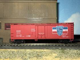80691 Accurail Ho Bar 2251 Bangor And Aroostook - 40ft Wood Reefer Assembled Kds/mws C7