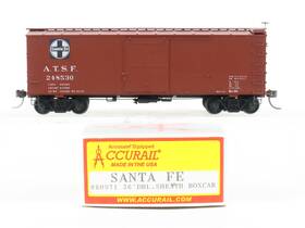 248530 Accurail 80971 Ho Atsf Santa Fe 36ft Double-sheathed Box Car #248530 - Upgraded