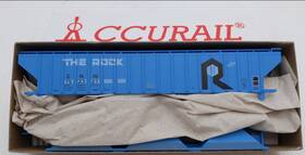 752327 Accurail 8123.2 Ho Cnw Patched Pullman Standard Covered Hopper Car # Kit