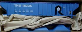 752340 Accurail 8123.3 Ho C&nw Rock Island Pullman Standar Covered Hopper # Kit