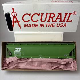 453094 Accurail 8146 Ho Scale 3-bay Acf Covered Hopper Bn #453094 New Kit 453094 Accurail 8146 Ho Scale 3-bay Acf Covered Hopper Bn #453094 New Kit
