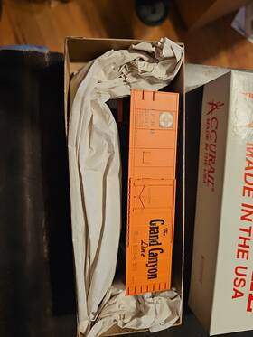 932-2506 Accurail Ho Santa Fe 40ft Steel Reefer Road 21217 The Grand Canyon Line Nib