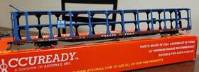 908890 Accurail 99310 Ho Accuready Tri-level Open Autorack Boston Maine Bm Ttrx